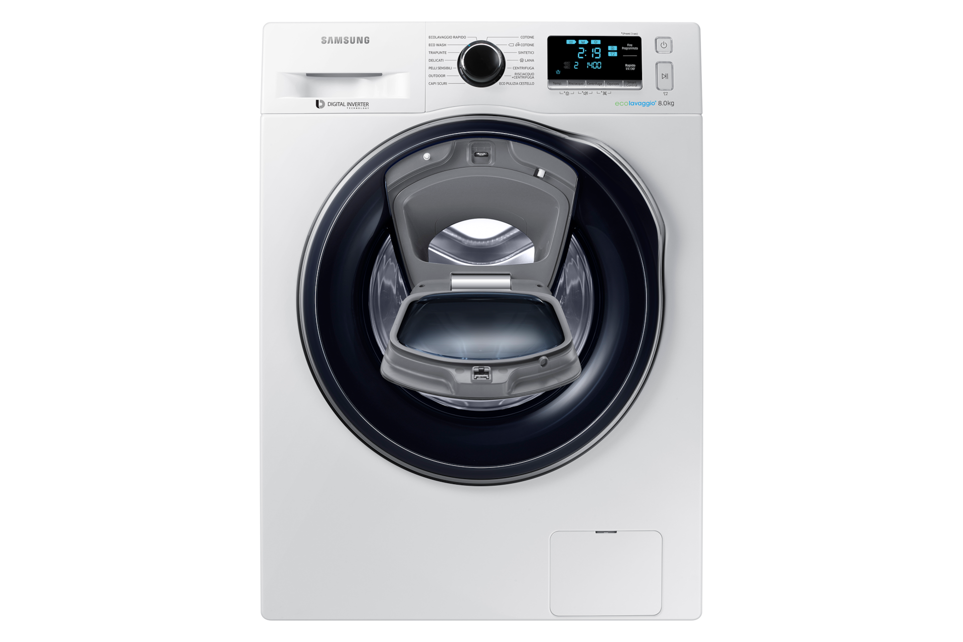 Lavatrice Addwash Ww80k6414qw Samsung Italia