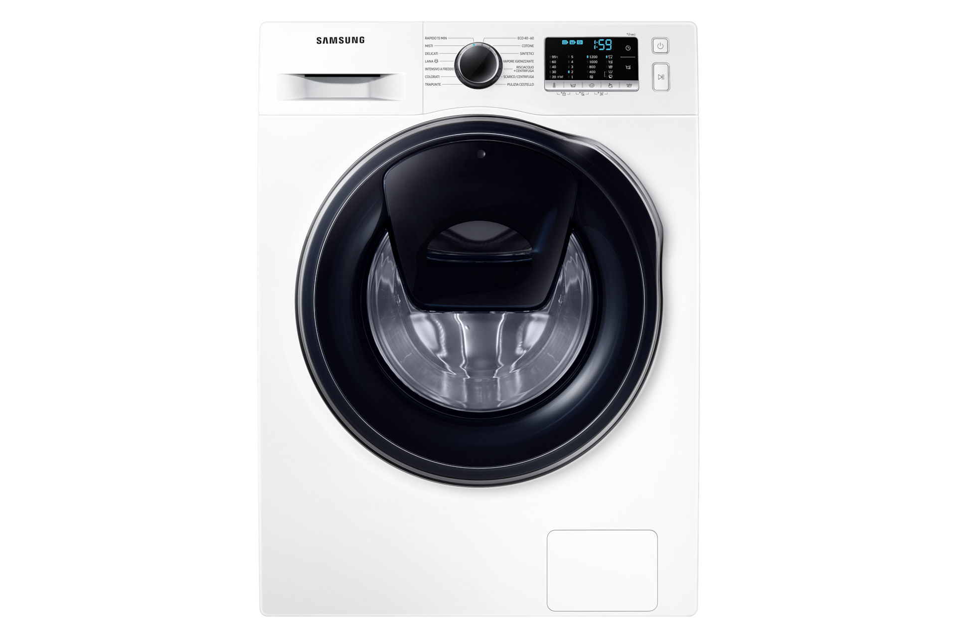 Samsung Lavatrice AddWash™ Slim 8 Kg WW8NK52E0VW, White