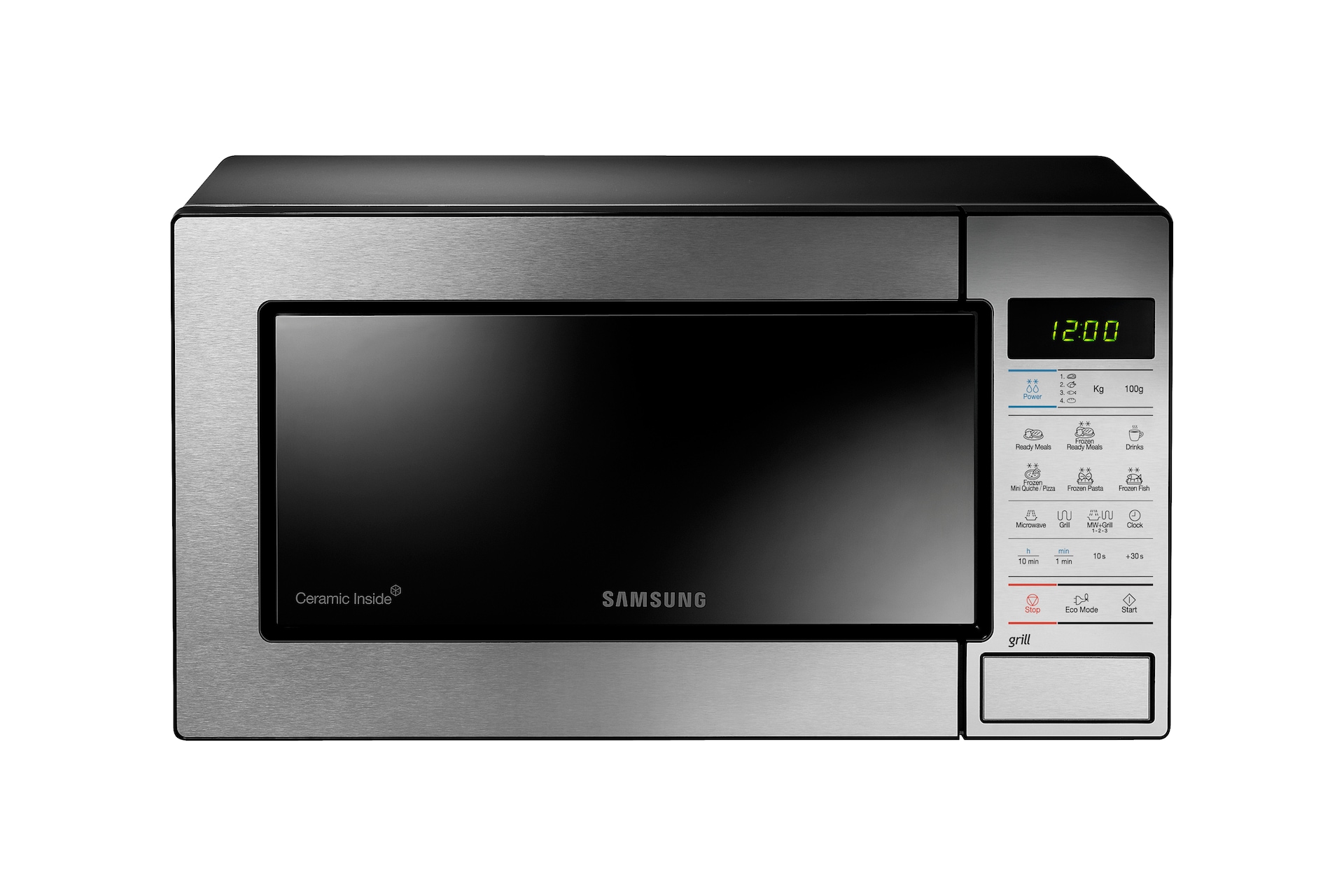 SAMSUNG FORNO MICROONDE GE83X LIBERA INSTALLAZIONE 23 LITRI 800 W CON  PIATTO GIREVOLE NERO