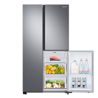 front-right-lower-open-with-food silver