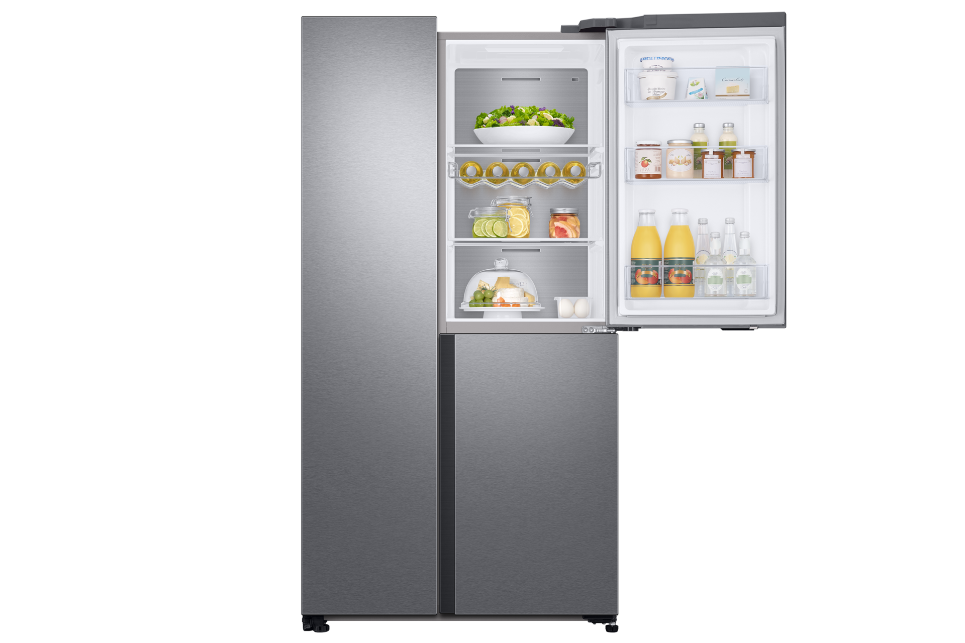 front-right-upper-open-with-food silver