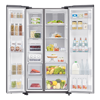 front-open-with-food white