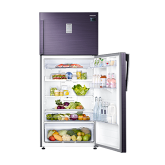 front-bottom-open-with-food blue