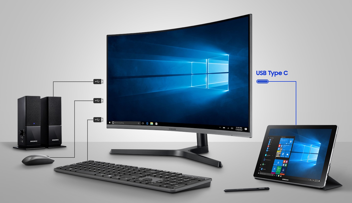 Освобождает USB порты для использования в других целях