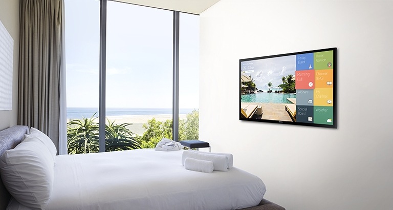 Enhance Guest Room Ambience with Samsung’s HE470 Hospitality Display