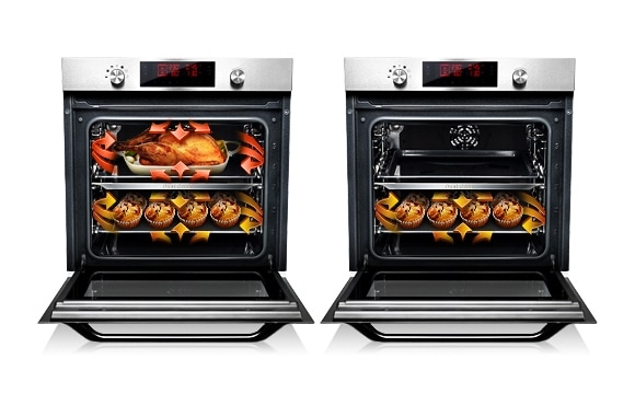 Технология двойной конвекции обеспечивает гибкость процесса приготовления блюд