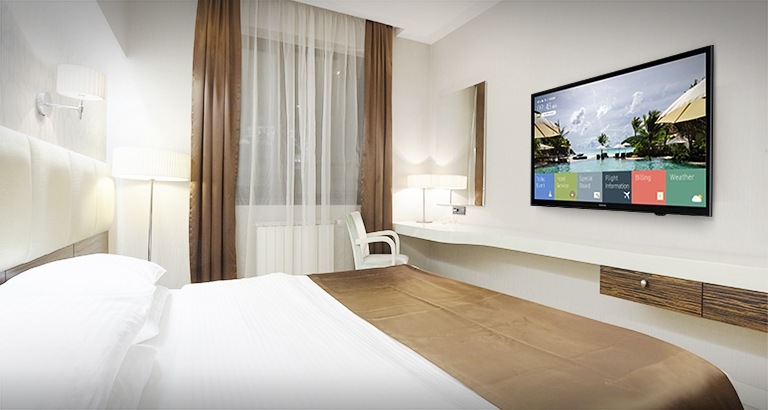 Empower Guests with IP-Based Content Services through Samsung&rsquo;s HE590 Hospitality Displays