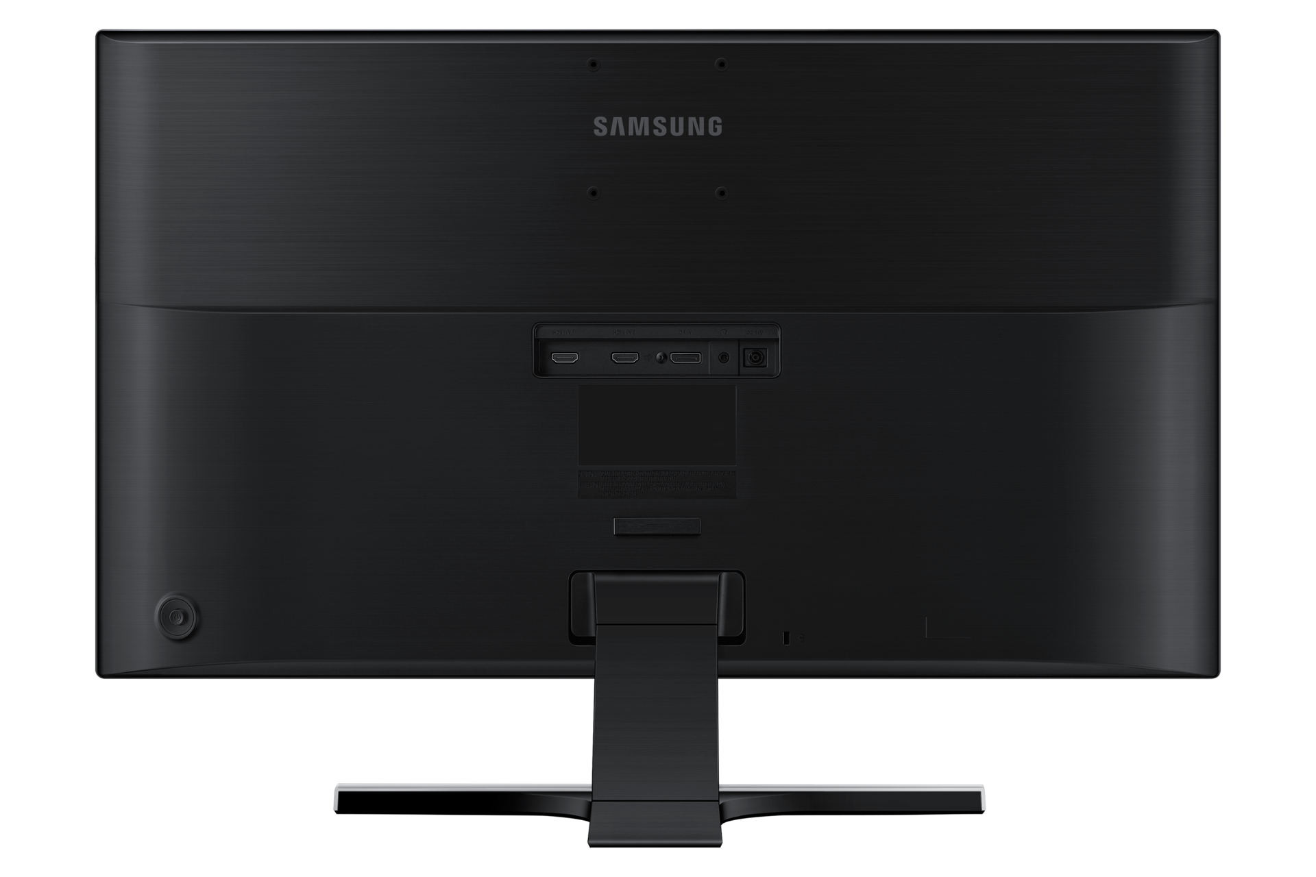 28" монитор Samsung U28E590D Вид сзади Черный