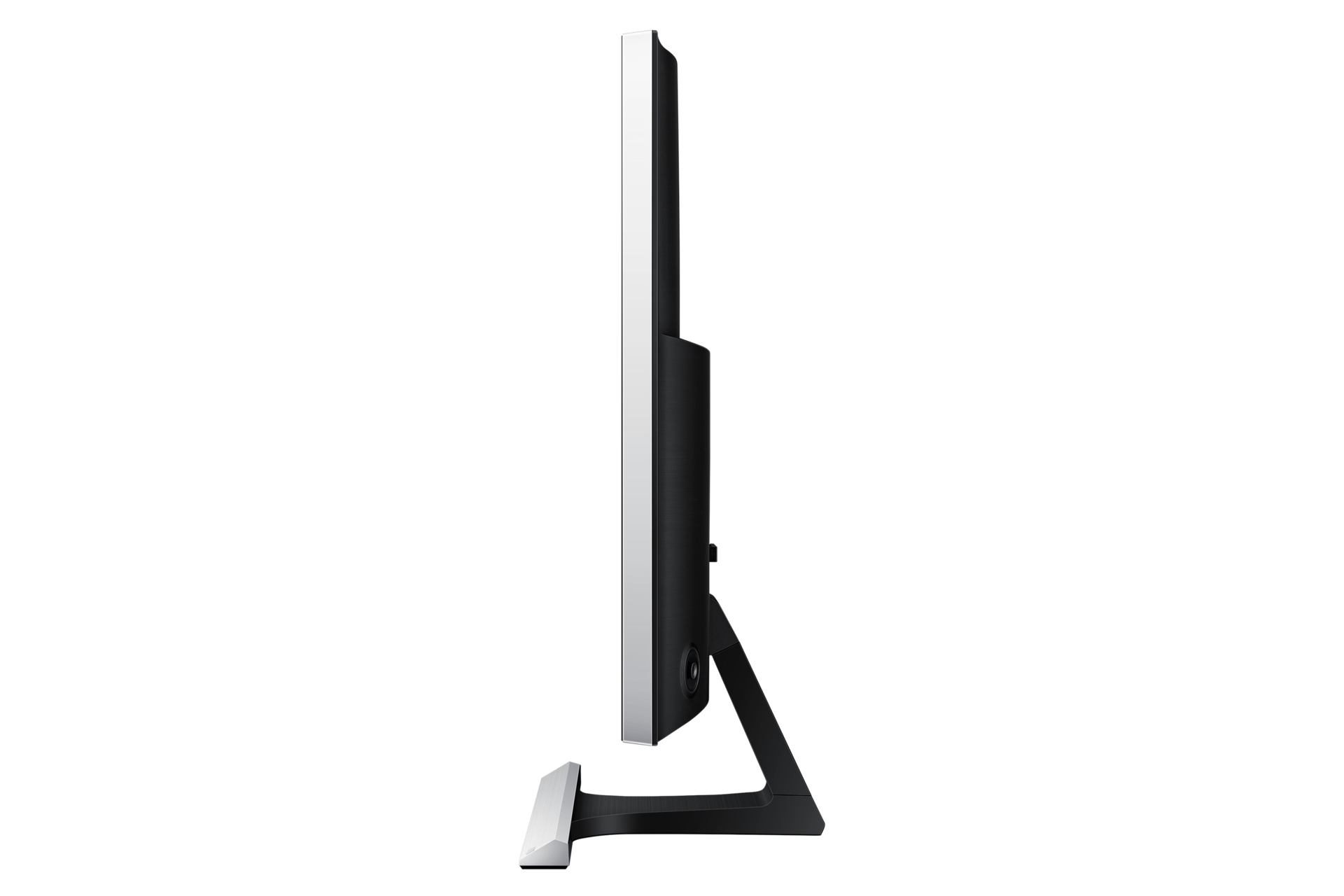 28" монитор Samsung U28E590D Вид сбоку Черный