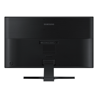 28" монитор Samsung U28E590D Вид сзади Черный