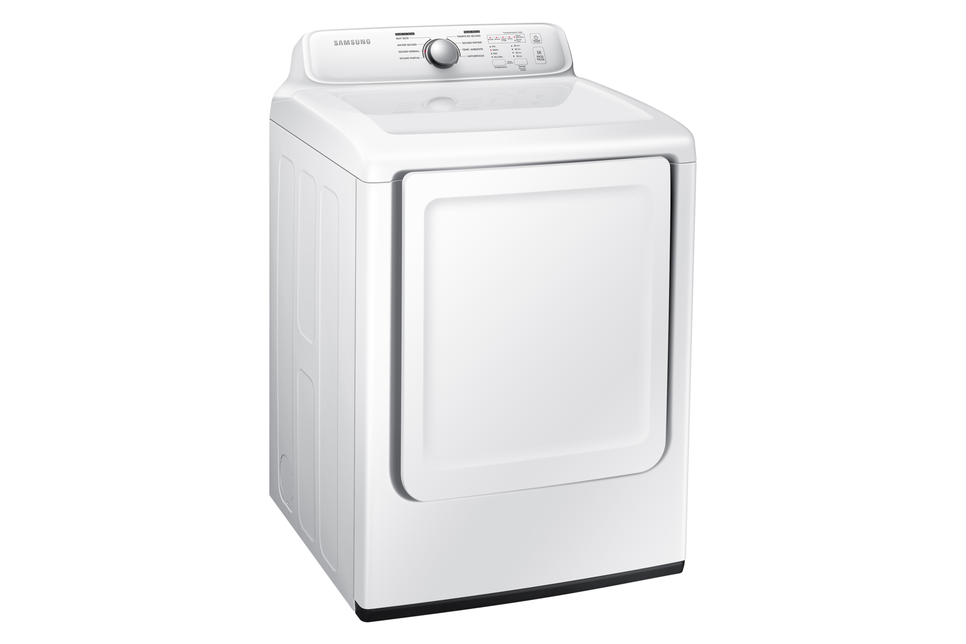 Lavadora Samsung DVE20M3100W Blanca - Diseño semi-perfilado izquierdo