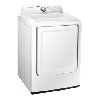 Lavadora Samsung DVE20M3100W Blanca - Diseño semi-perfilado izquierdo