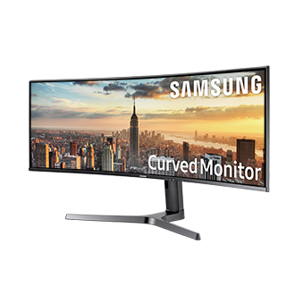 hensigt fond harmonisk 43" Premium Curved Monitor with 32:9 Super Ultra-wide screen | Samsung  Caribbean