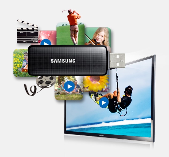 LED 48'' Samsung UN48J5200A Smart TV Full HD - Televisores LED