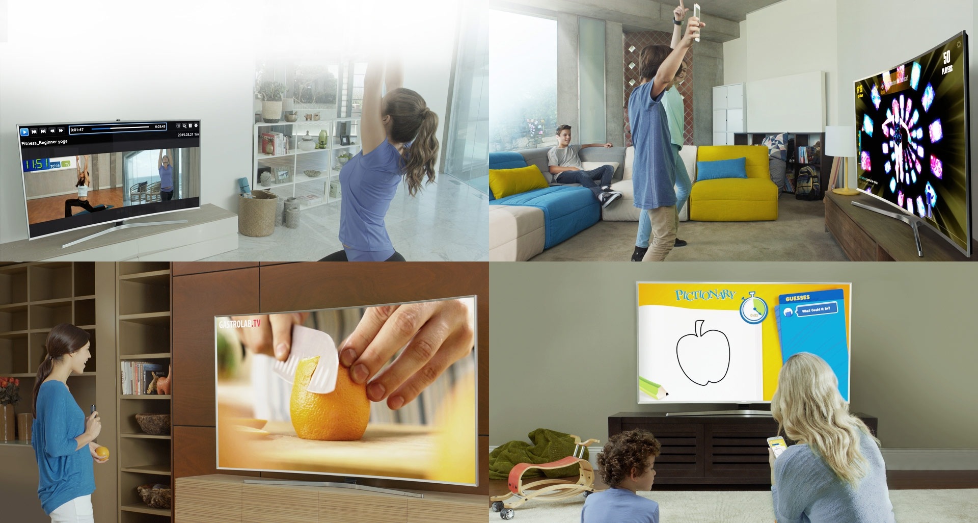 Televisor Samsung Smart LED resolución Ultra HD de 40 pulgadas (incluye  RACK)