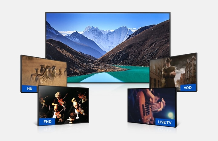 La mejora UHD mejora la calidad de toda su visualización