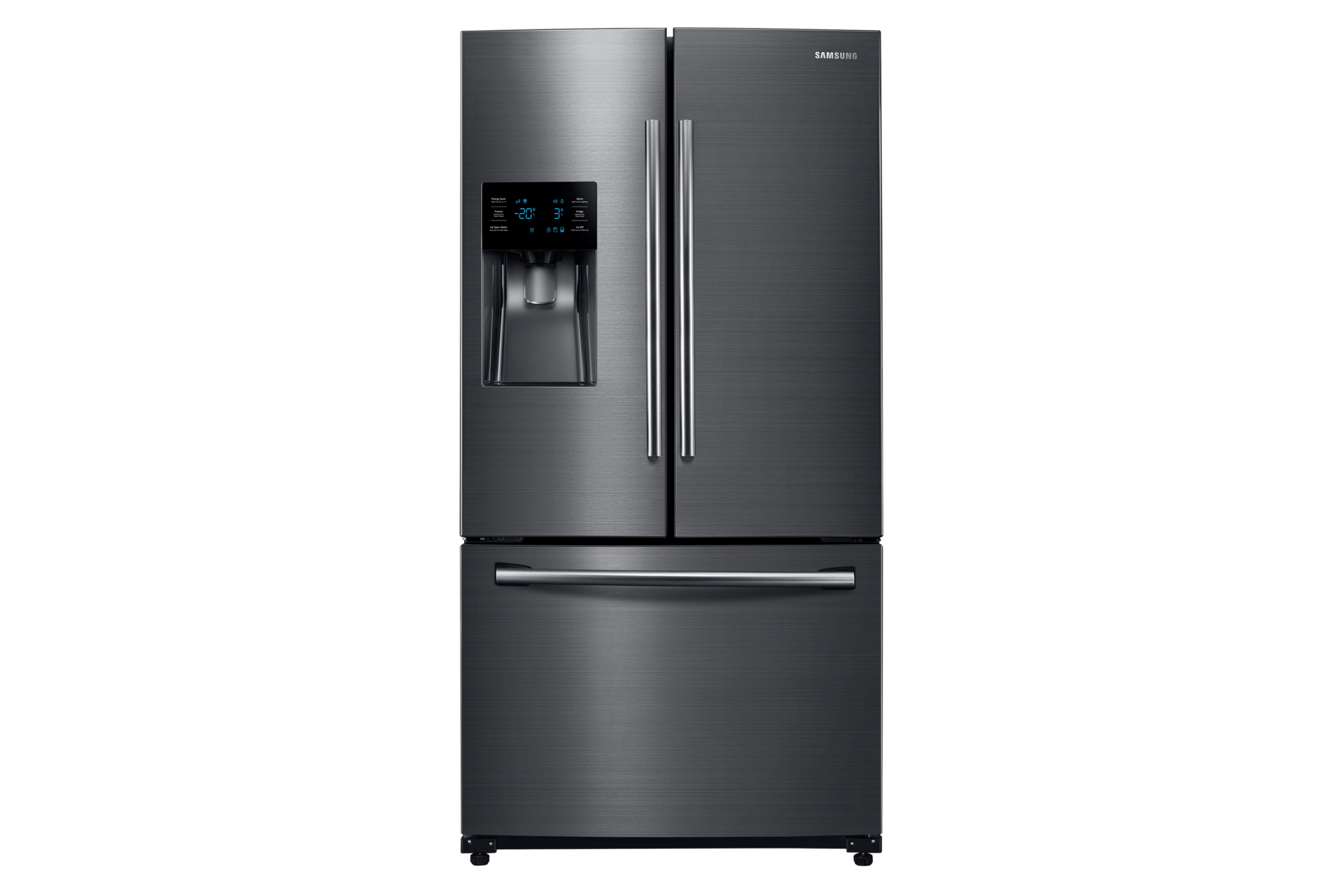 Samsung double door fridge ice deals maker