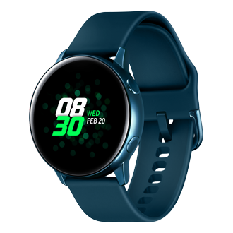 Galaxy watch active verde hot sale