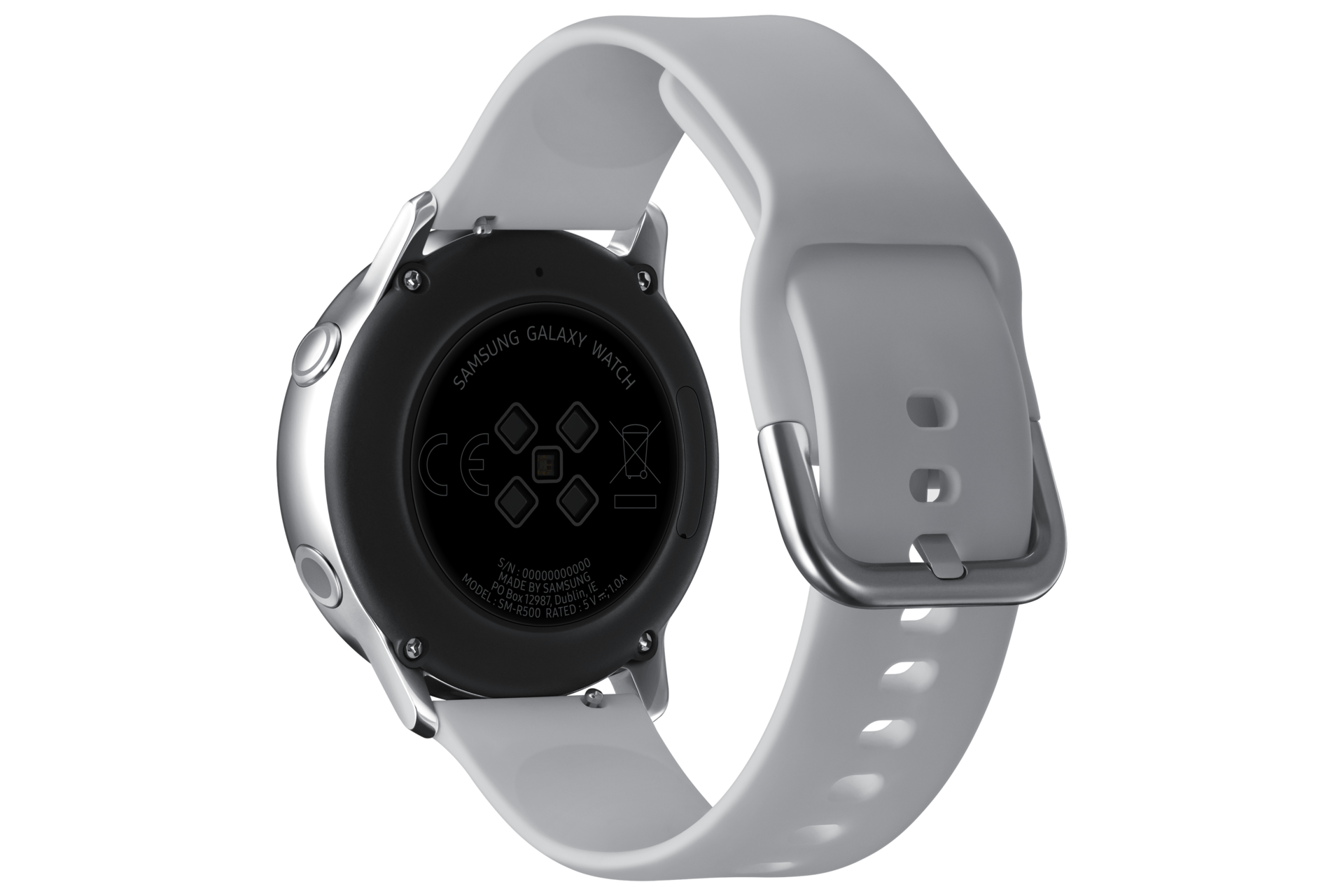 Silver samsung active watch on sale