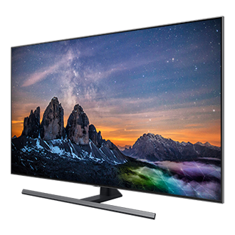 SAMSUNG QE55Q80RATXXC TELEVISOR 55'' QLED 4K 2019 DIRECT FULL ARRAY PLUS  SMART TV WIFI BLUETOOTH AMBIENT MODE