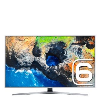 Pantalla Samsung 55 Pulgadas LED 4K Smart TV Serie 6400 a precio