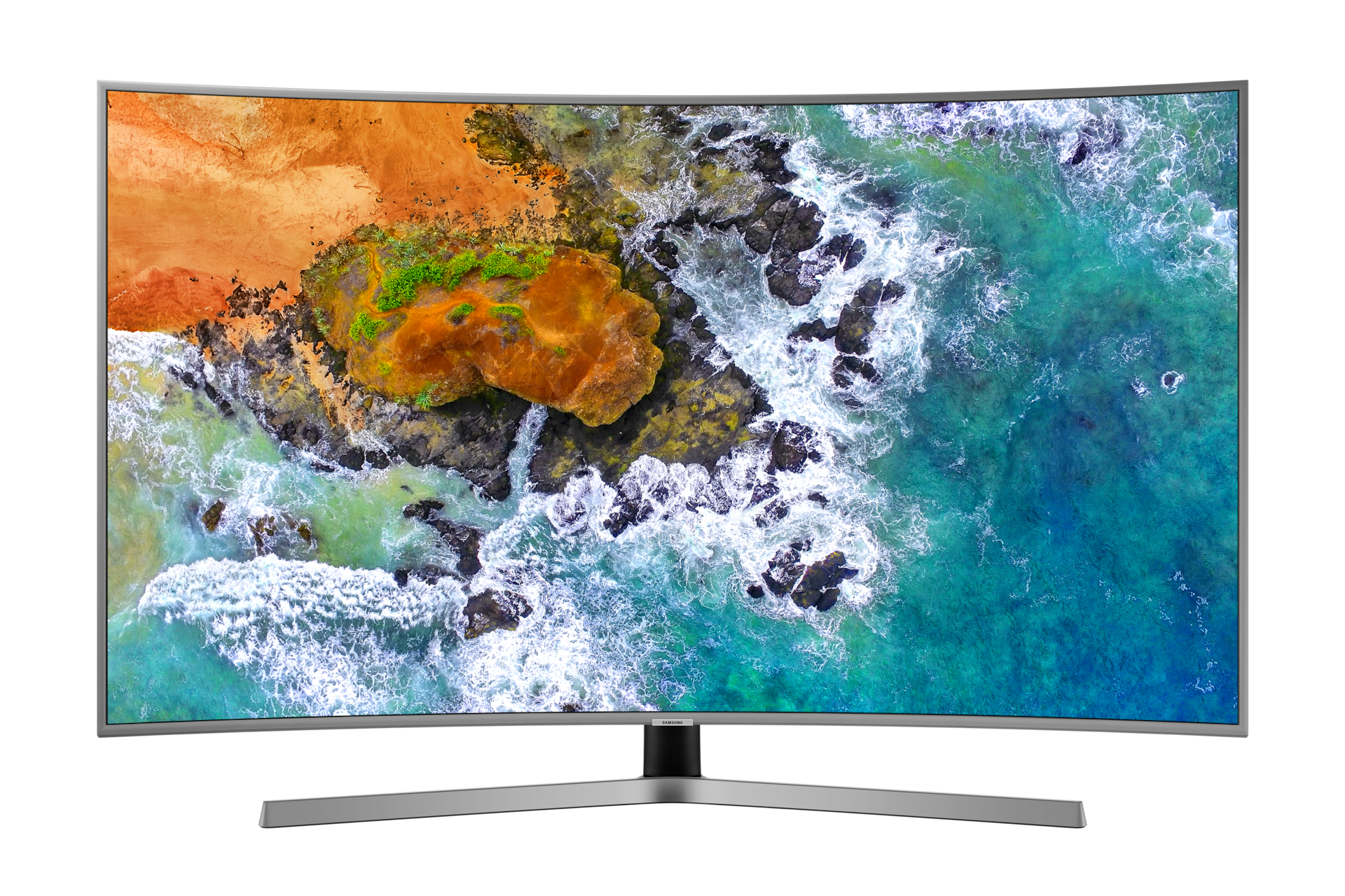 krijgen moersleutel Verwisselbaar 55" NU7500 UHD Curved Smart TV 4K 2018 | UN55NU7500PXPA | Samsung LATIN_EN