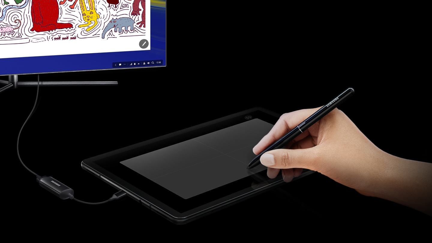 Samsung Galaxy Tab S4 - Trabaja con un monitor externo