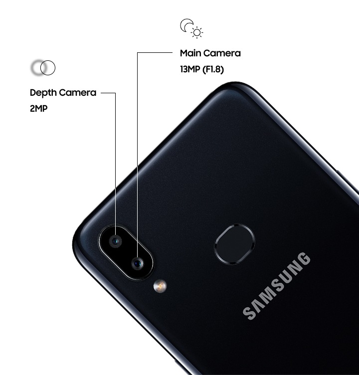 Teléfono celular Samsung Galaxy A10s (32 GB, 2 GB de RAM), pantalla HD+  Infinity-V de 6.2, cámara trasera doble de 13 MP+2 MP y cámara frontal de  8