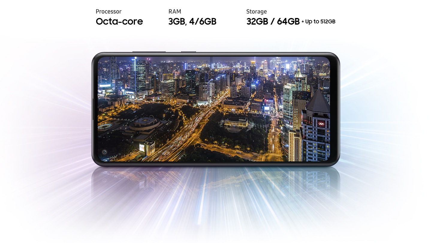 Samsung Galaxy A21S - Almacenamiento