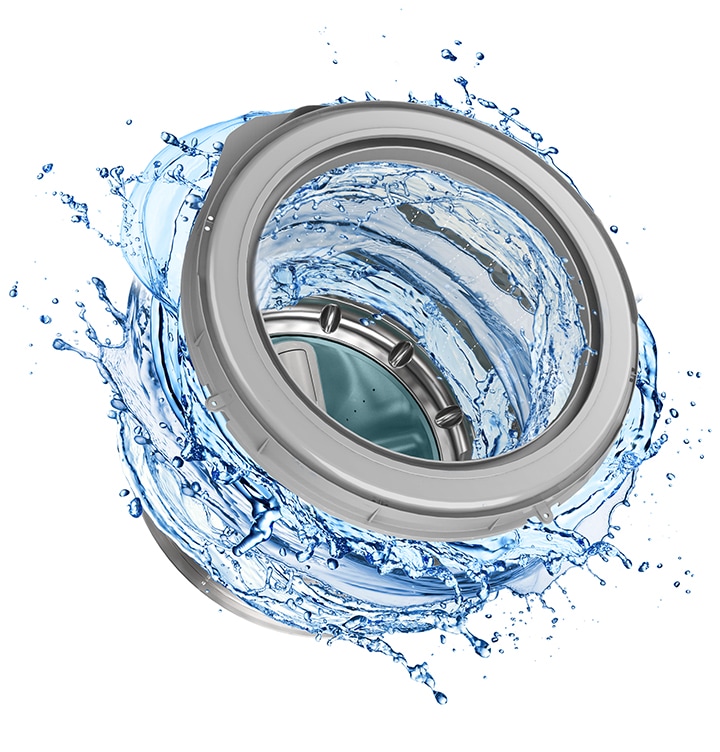 Samsung Washing Machine Wooble Technology WAF750L Grey - Self-Cleaning