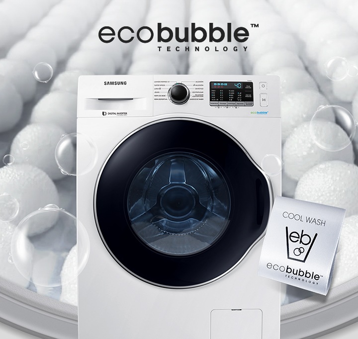 Lavadora Samsung 15 kg. Carga Superior, Tecnología Wobble 3D, Blanco,  WA17W9MDP - WA17W9MDP/XAX