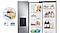 Samsung SBS RS22T5200S9 Refrigerator Gray - Take advantage of space