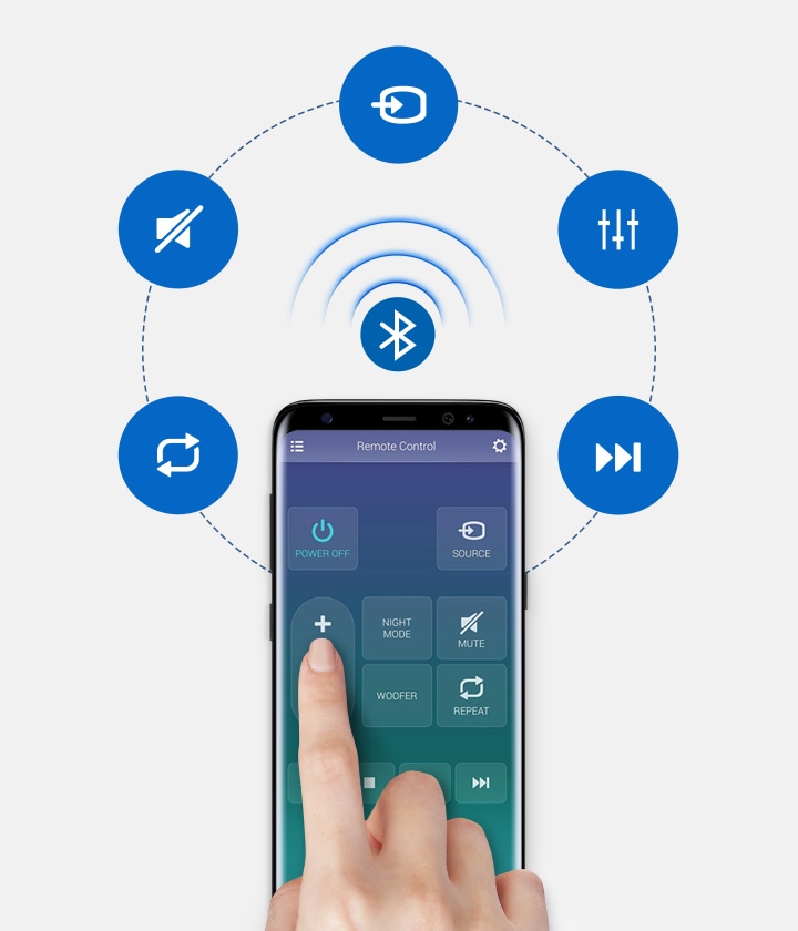 Aplicación Samsung Audio Remote