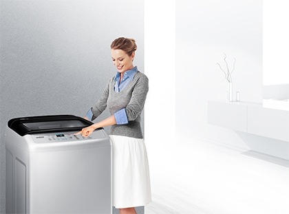 The Best SAMSUNG 9.0KG SILVER AUTOMATIC TOP LOAD WASHER