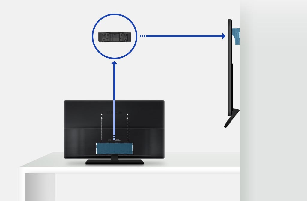 23.6" Monitor LED TV con Modo de Deporte | LT24E310LB/ZP | Samsung