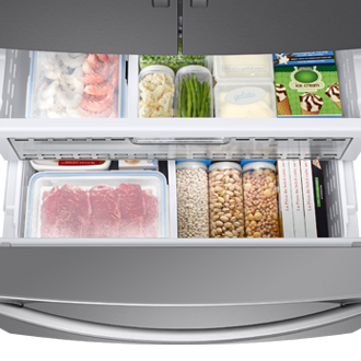 freezer silver