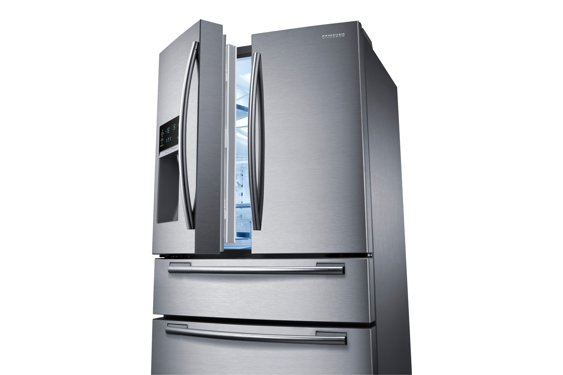 RF25HMEDBSR Tipo Europeo con Twin Cooling Plus™, 24,7 cu.ft
