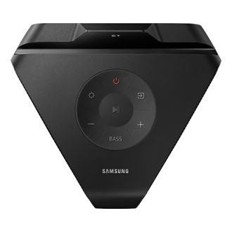 Torre de sonido Samsung MX-T50 Negra - Parte superior