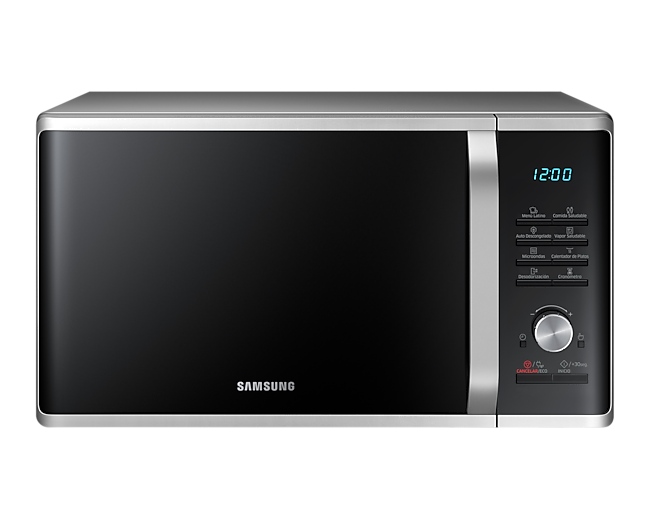 Microondas Samsung Gris MS28J5255US/AP - Diseño frontal