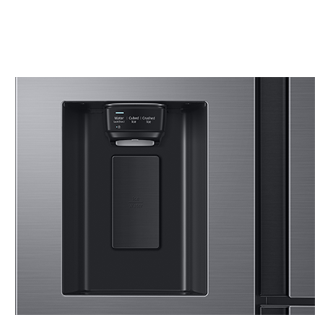 Refrigeradora Samsung Plata SBS RS65R5691M9 - Dispenser