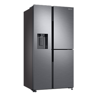 Refrigeradora Samsung Plata SBS RS65R5691M9 - Diseño semi-perfilado derecho