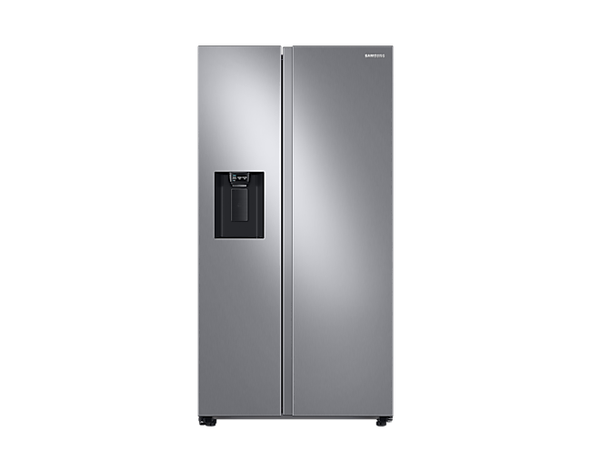 Refrigeradora Samsung SBS RS22T5200S9 Gris - Diseño frontal