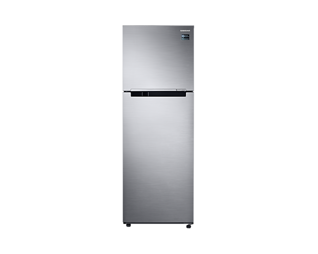 Refrigeradora Samsung Plata Top Freezer RT32K500JS8 - Diseño frontal
