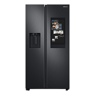 Refrigeradora Samsung SBS Negra RS27T5561B1 - Diseño frontal
