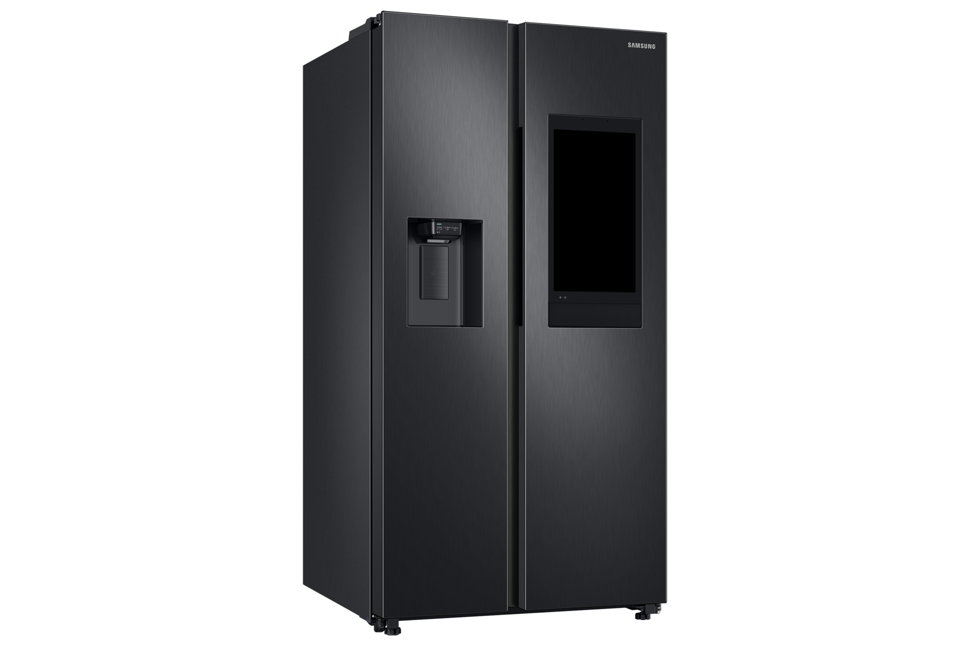 Refrigeradora Samsung SBS Negra RS27T5561B1 - Diseño semi-perfilado izquierdo