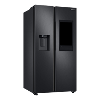 Refrigeradora Samsung SBS Negra RS27T5561B1 - Diseño semi-perfilado izquierdo