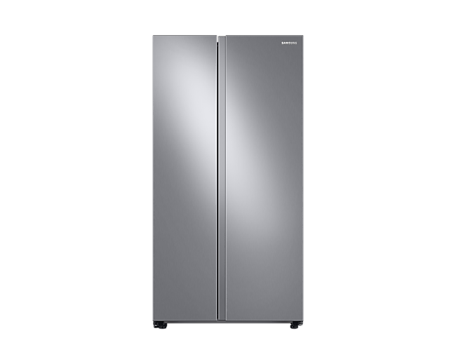 Refrigeradora Samsung SBS Gris RS28T5B00S9 - Diseño frontal