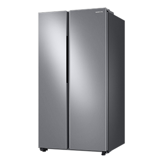 Refrigeradora Samsung SBS Gris RS28T5B00S9 - Diseño semi-perfilado derecho