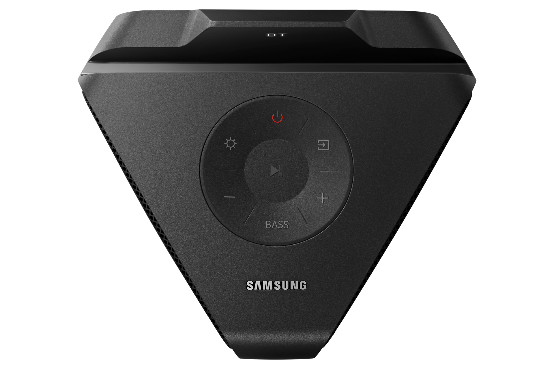 Torre de sonido Samsung MX-T40 Negra de 2 canales - Parte superior