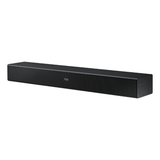 Barra de sonido Samsung Negra HW-N400 2 canales - Perfil derecho